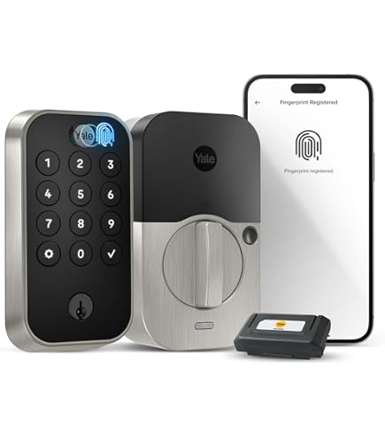 Yuki　② Yale Assure Lock 2 Touch Deadbolt, Oil Rubbed Bronze Smart Keyless